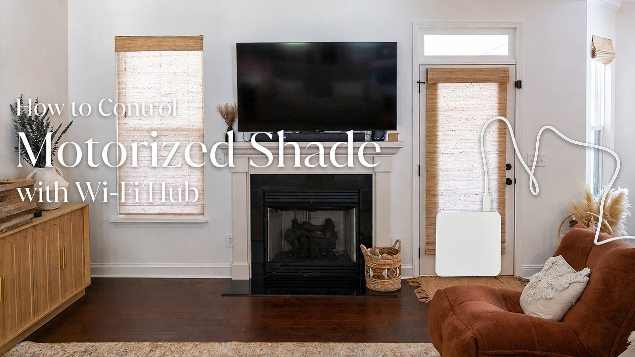 How to Control Motorized Shade with Wi-Fi Hub