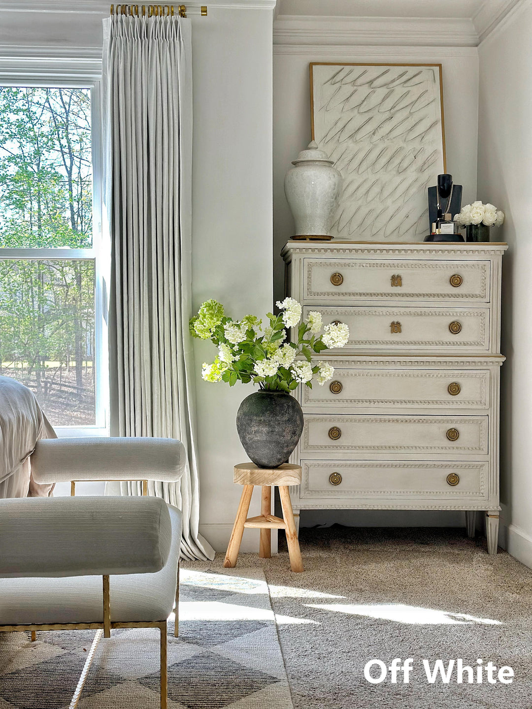 Belgian Flax Linen Curtains & Drapes Pleated