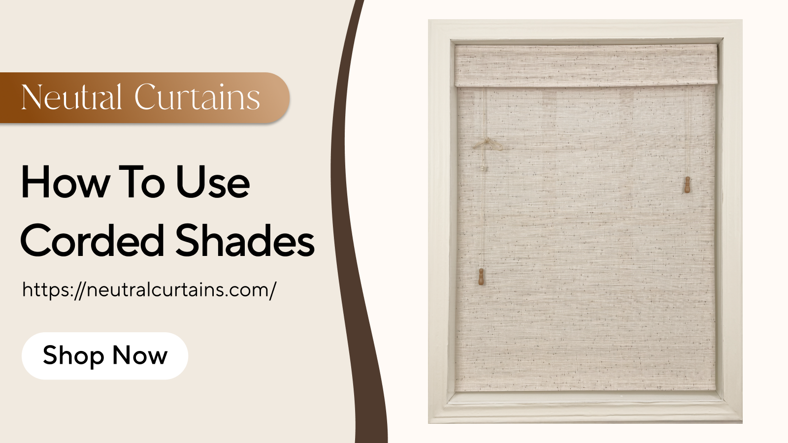 Cordless shades vs Corded shades | How to Use Corded Shades