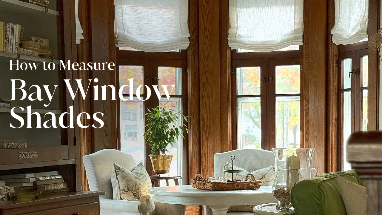 How to Measure for Bay Window Shades