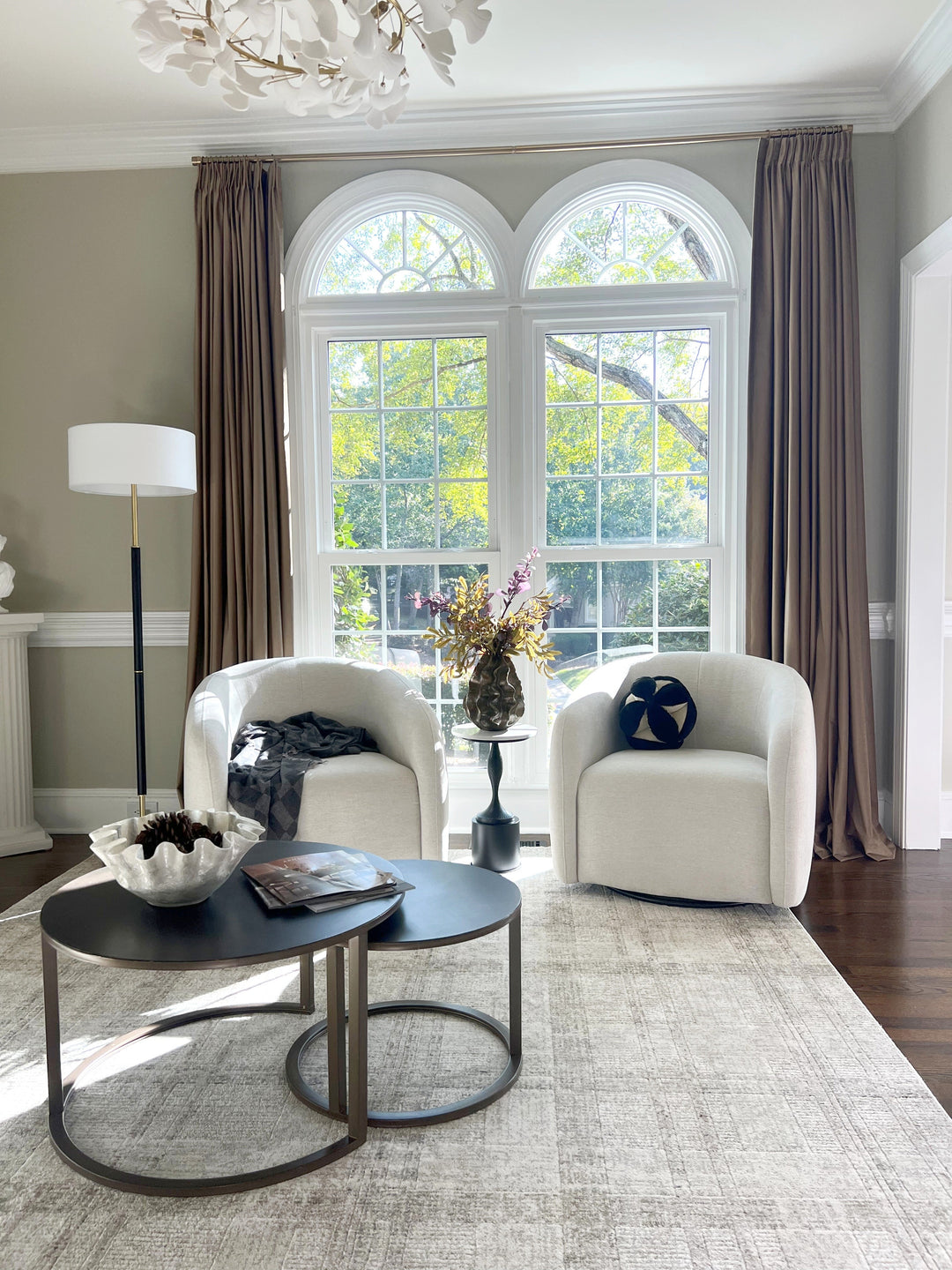 Neutral Curtains change your room's vibes