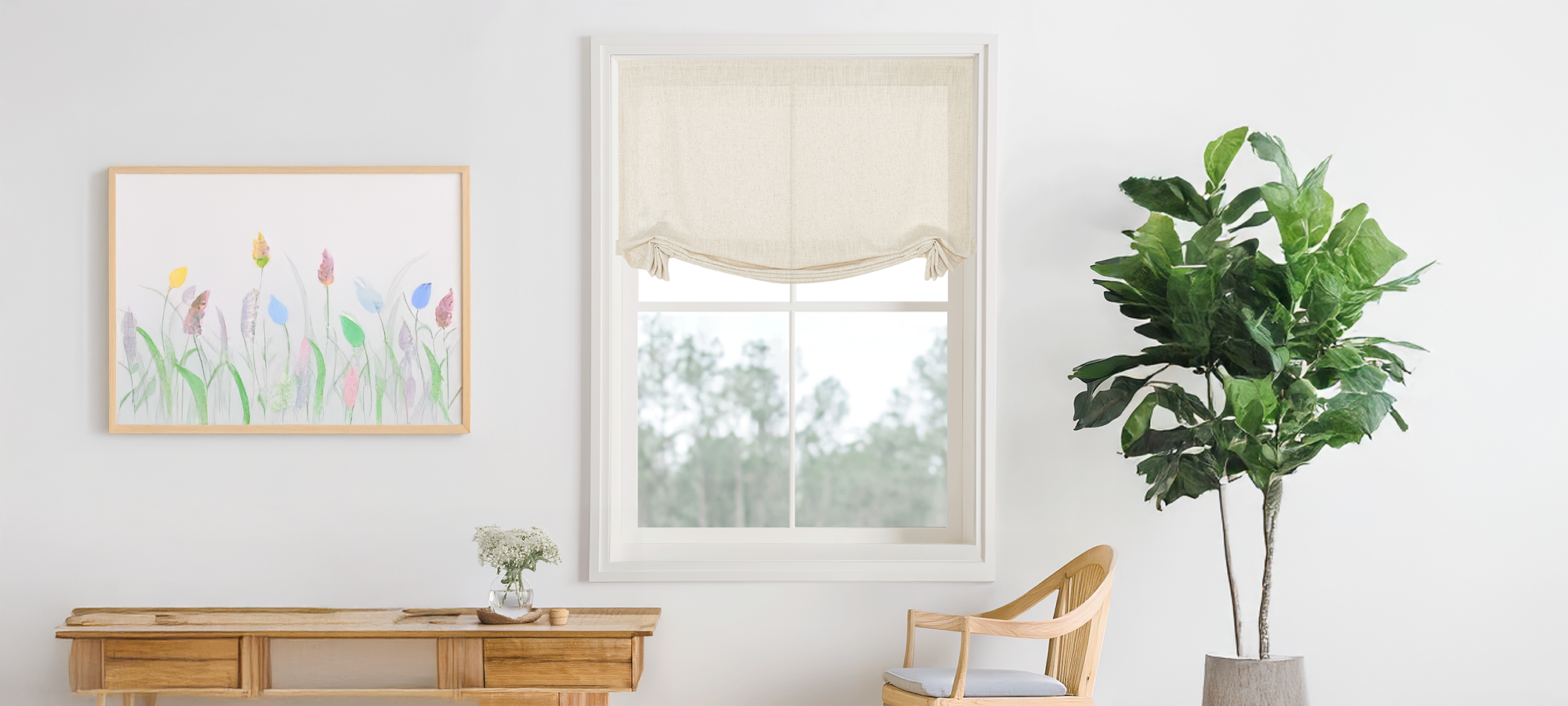 Swag Roman Shades