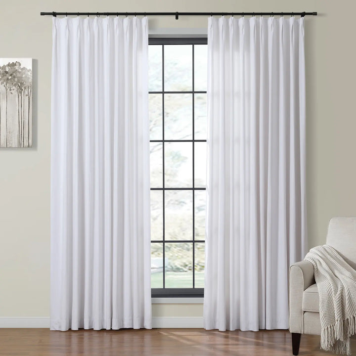 Maillard Velvet Curtains & Drapes Pleated