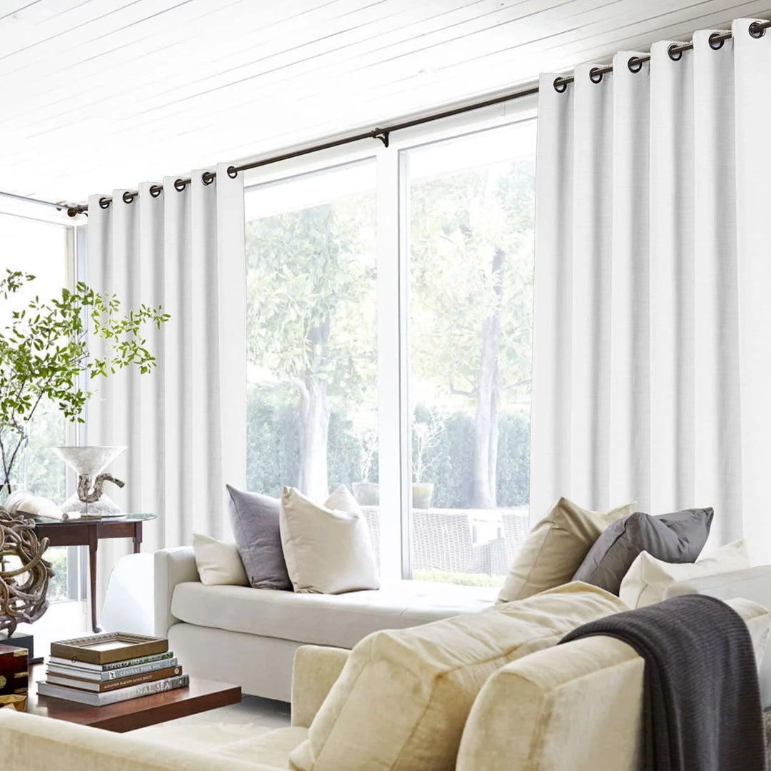 Lily Linen Curtains & Drapes Grommet