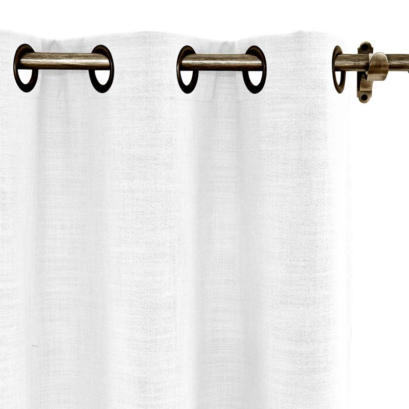 Lily Linen Curtains & Drapes Grommet