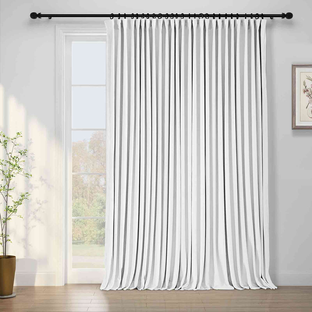 Maillard Velvet Curtains & Drapes Pleated