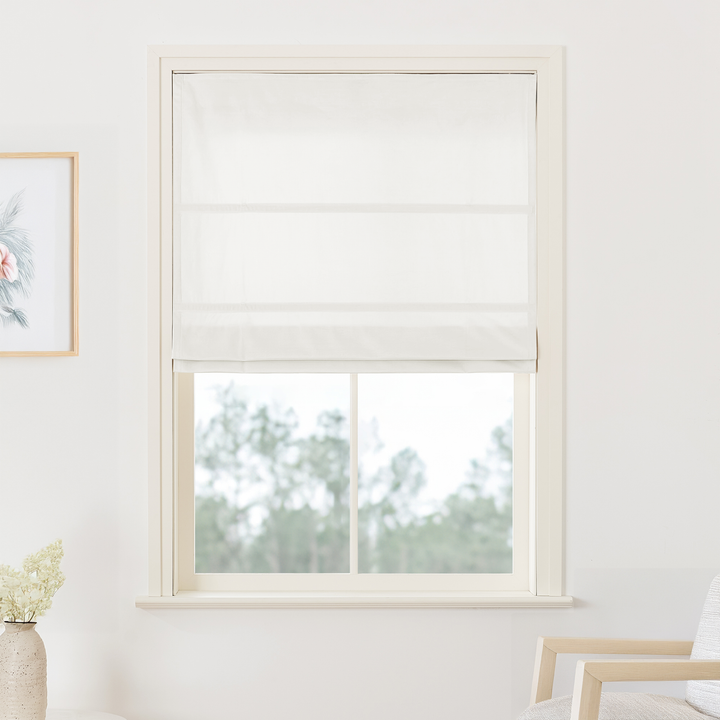 Maillard Velvet No-Drill Roman Shades & Blinds | Fold