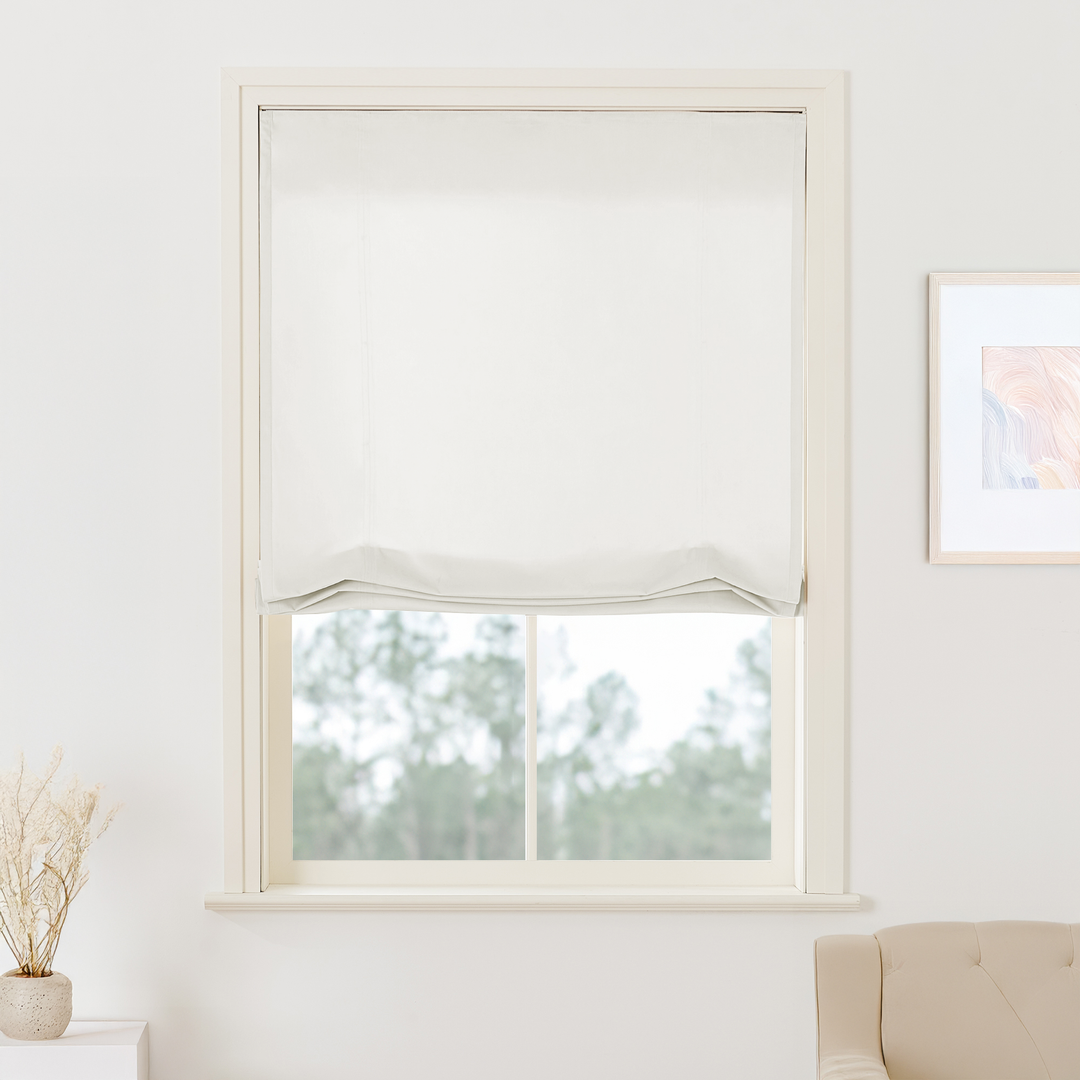 Maillard Velvet Roman Shades & Blinds | Swag