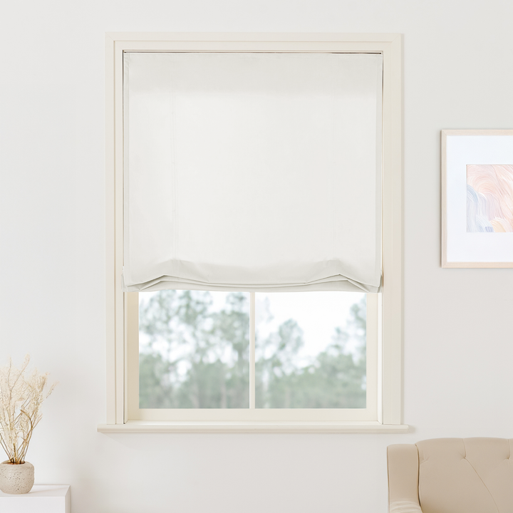 Maillard Velvet Roman Shades & Blinds | Swag