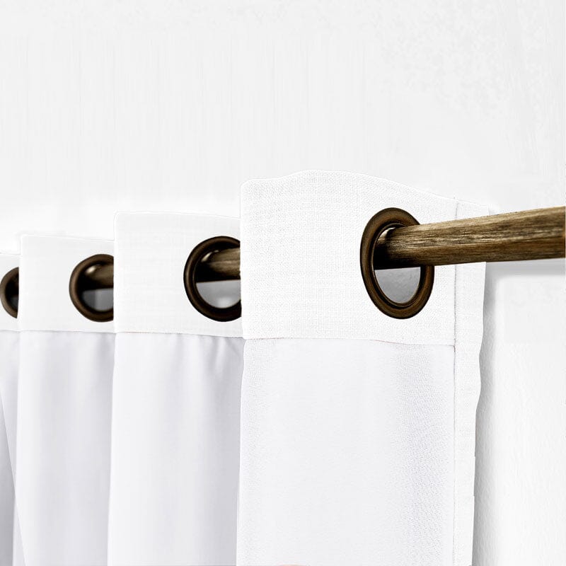 Lily Linen Curtains & Drapes Grommet