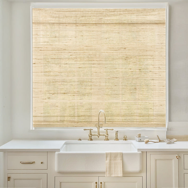 Ramie Woven Bamboo Blinds & Shades | Beige