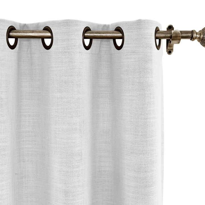 Lily Linen Curtains & Drapes Grommet