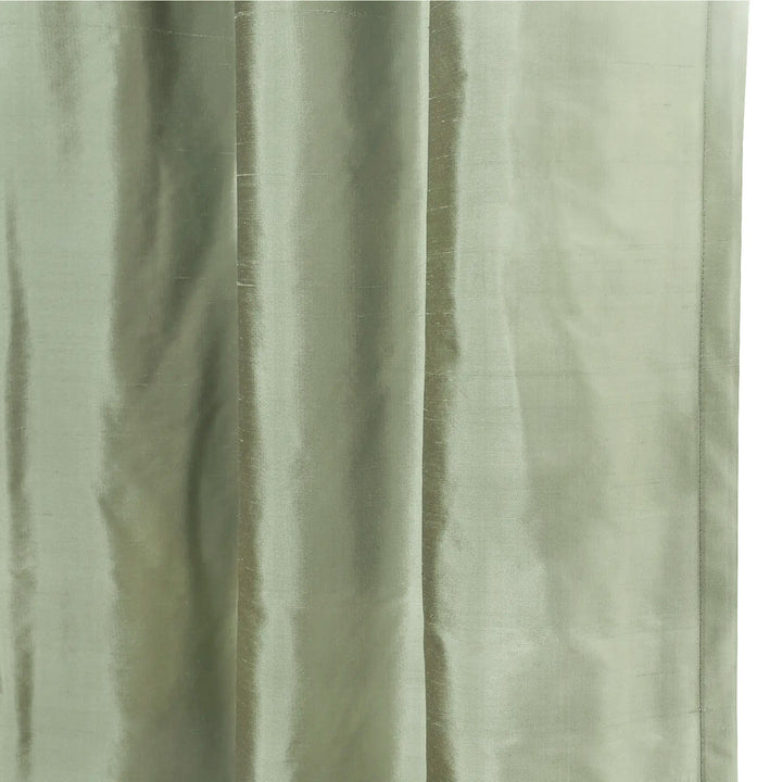 Mona Luxurious Silk Curtains & Drapes Grommet