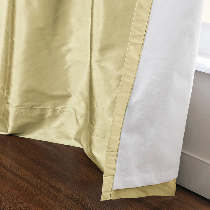 Lora Premium Silk Curtains & Drapes Soft Top