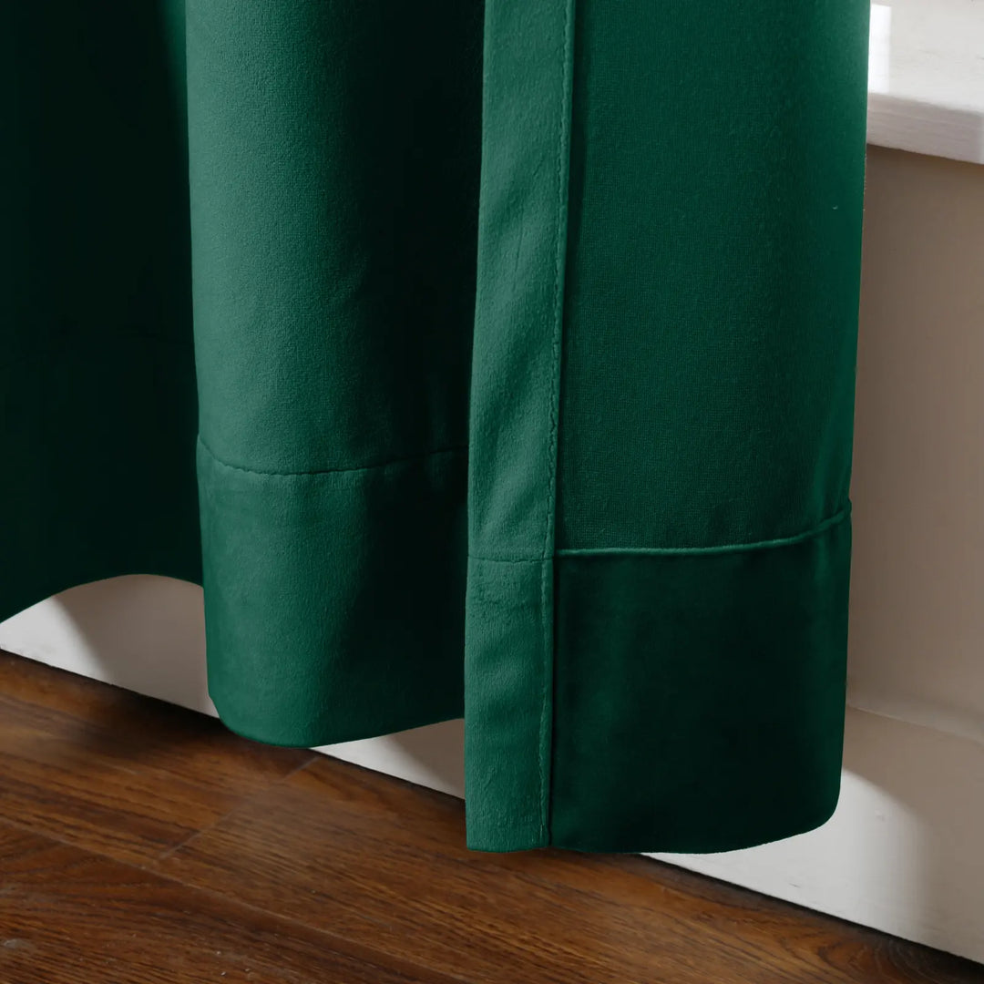 Maillard Velvet Curtains & Drapes Pleated