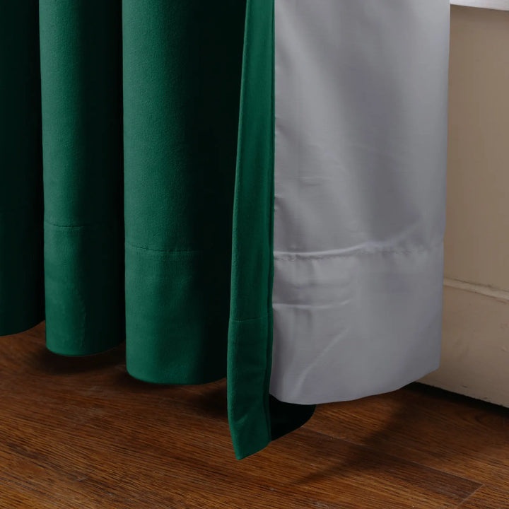 Maillard Velvet Curtains & Drapes Pleated