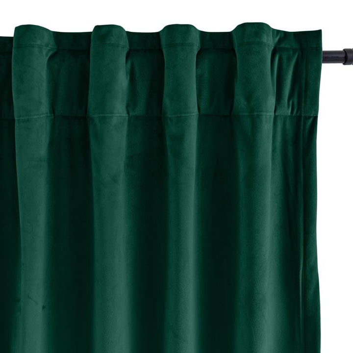 Maillard Velvet Curtains & Drapes Soft Top