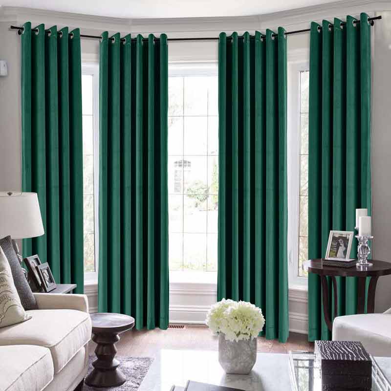 Maillard Velvet Curtains & Drapes Grommet