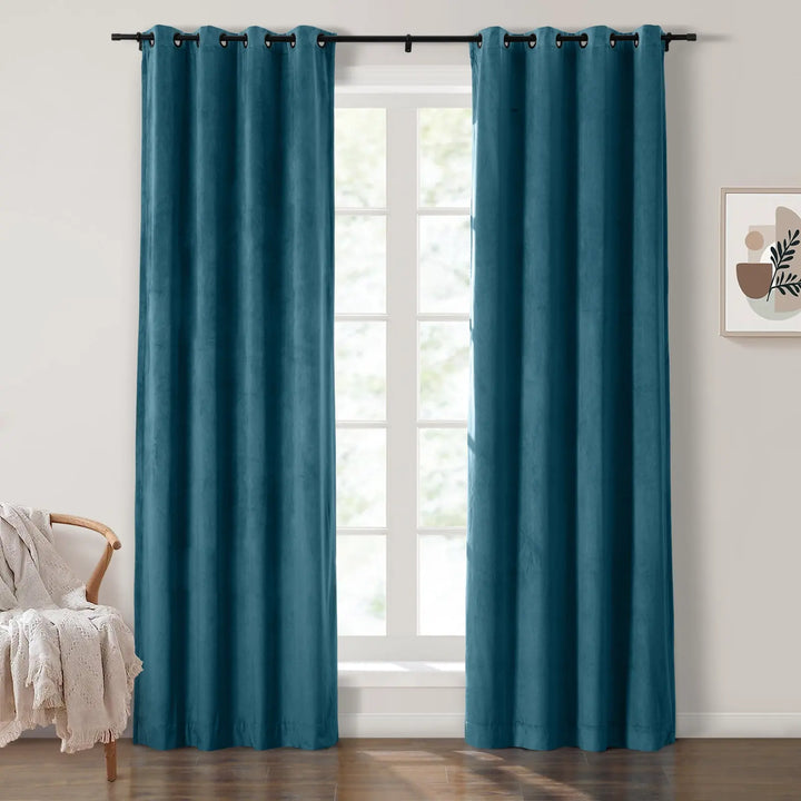 Maillard Velvet Curtains & Drapes Grommet