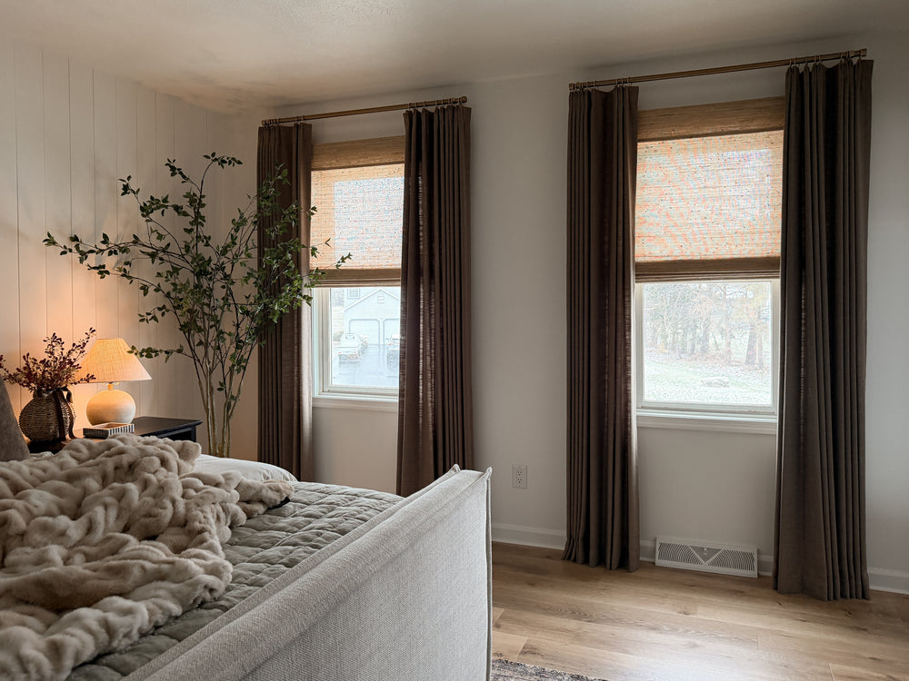 Custom Bamboo Shades By Netural Curtains