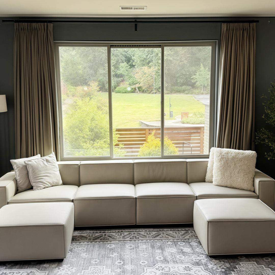 Lily Linen Curtains & Drapes Pleated