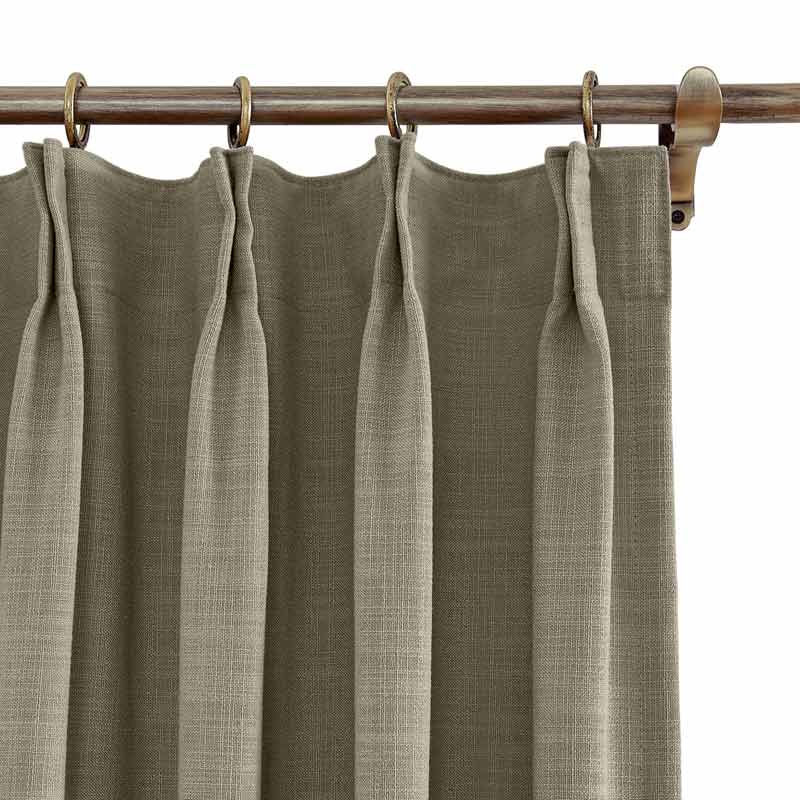 Lily Linen Curtains & Drapes Soft top