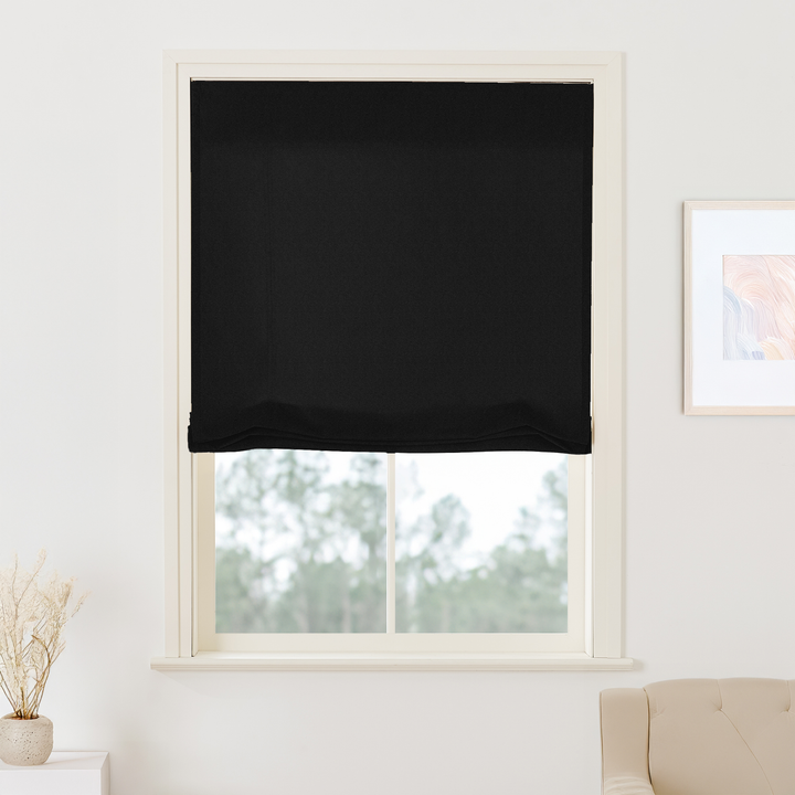 Maillard Velvet Roman Shades & Blinds | Swag