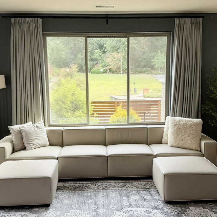 Lily Linen Curtains & Drapes Pleated