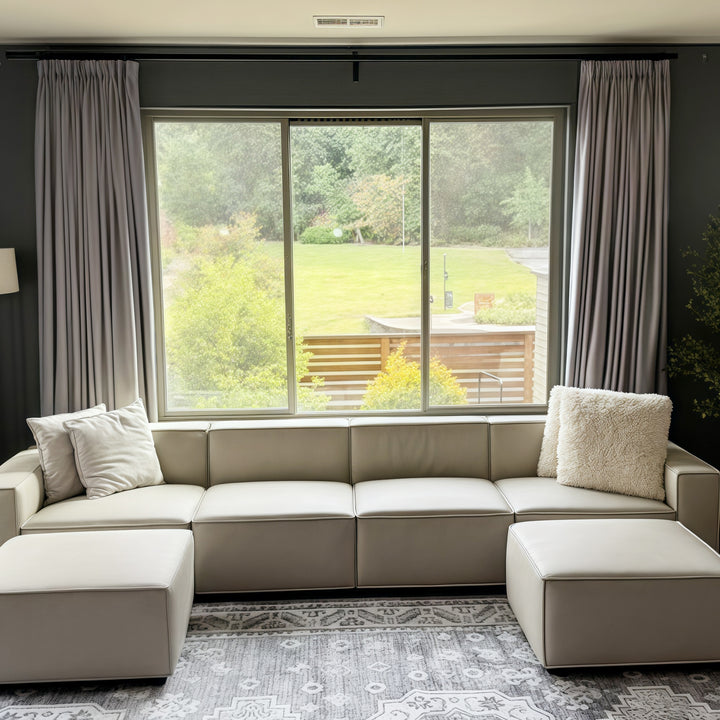 Lily Linen Curtains & Drapes Pleated