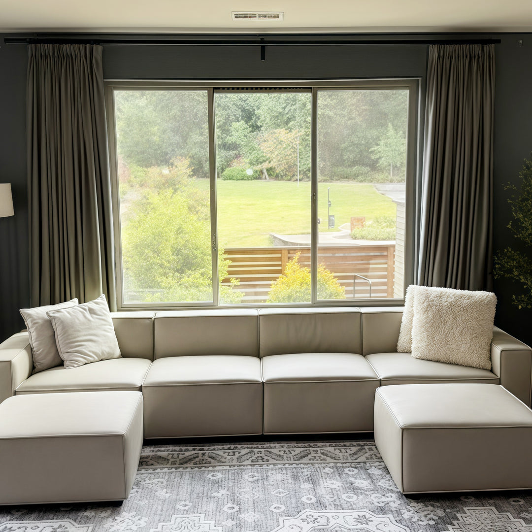 Lily Linen Curtains & Drapes Pleated