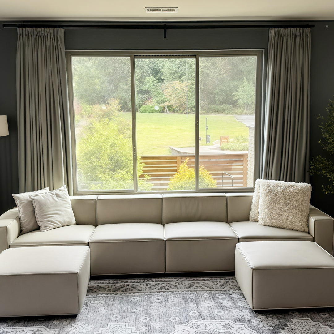 Lily Linen Curtains & Drapes Pleated