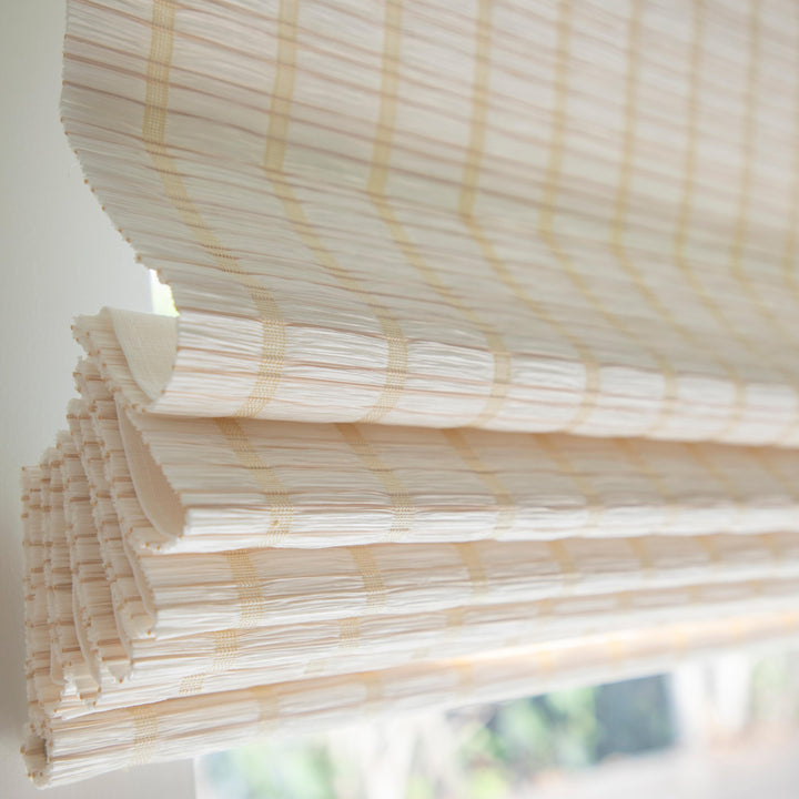 Ivy Woven Bamboo Blinds & Shades | 2 Shades on 1 Headrail