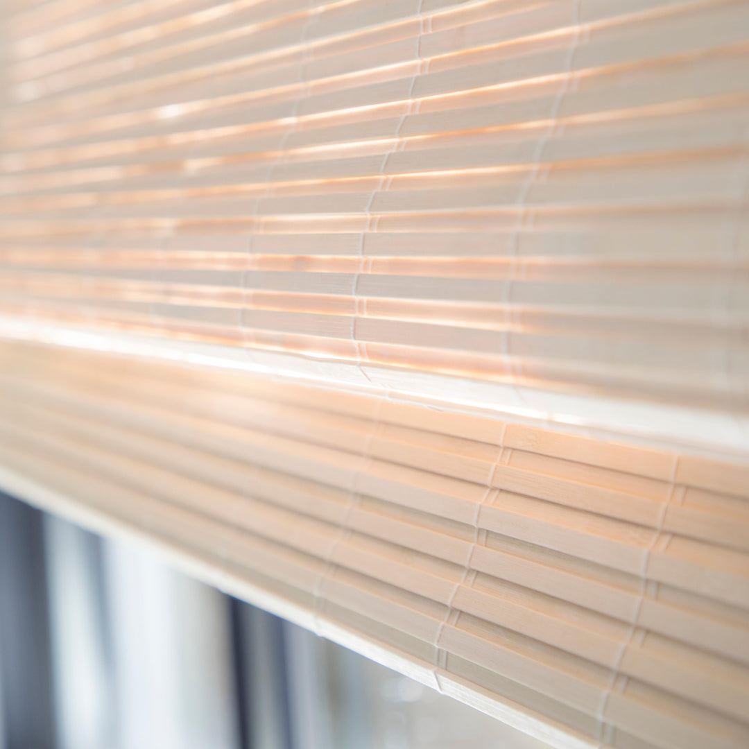 Ivy Woven Bamboo Blinds & Shades | Bone White