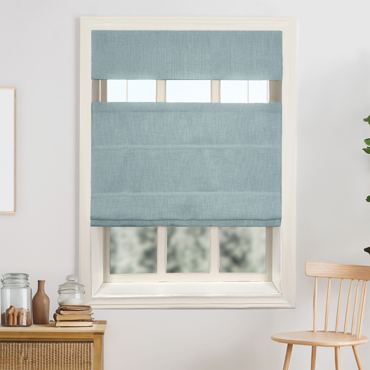Bella Cotton Roman Shades & Blinds | Top Down Bottom Up
