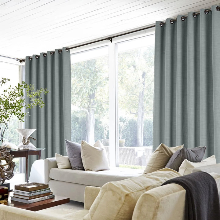 Lily Linen Curtains & Drapes Grommet