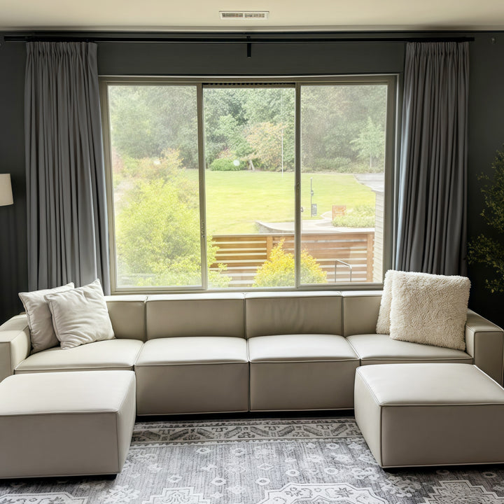 Lily Linen Curtains & Drapes Pleated