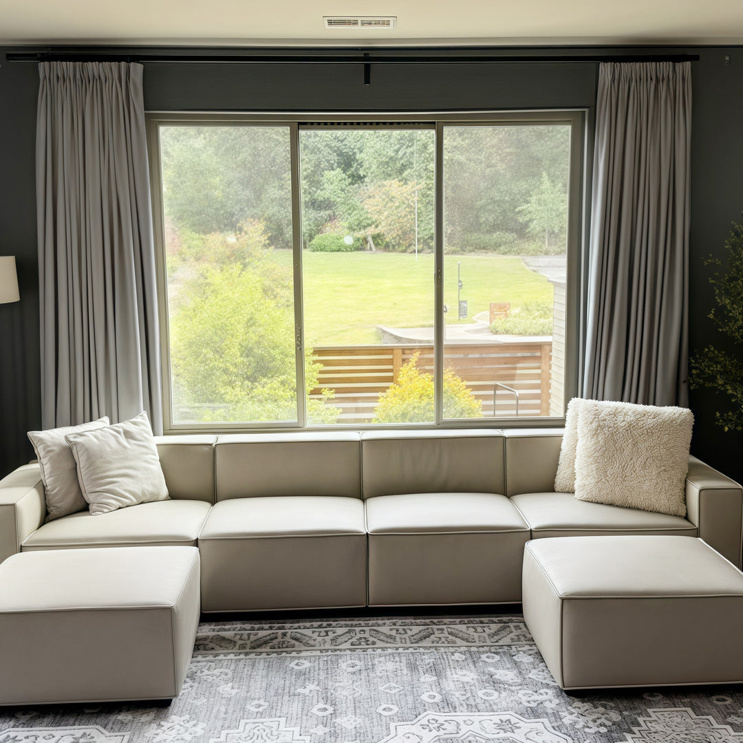 Lily Linen Curtains & Drapes Pleated