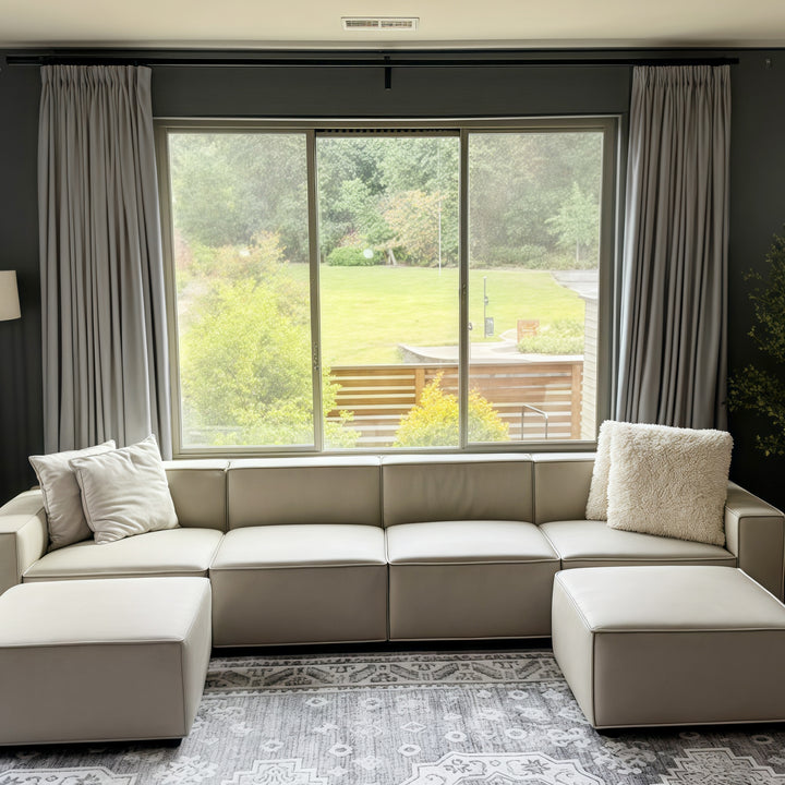 Lily Linen Curtains & Drapes Pleated
