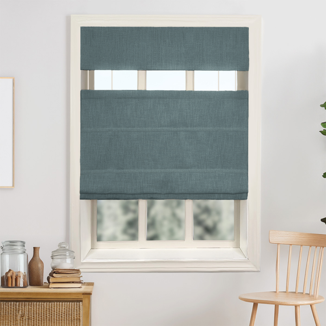 Bella Cotton Roman Shades & Blinds | Top Down Bottom Up