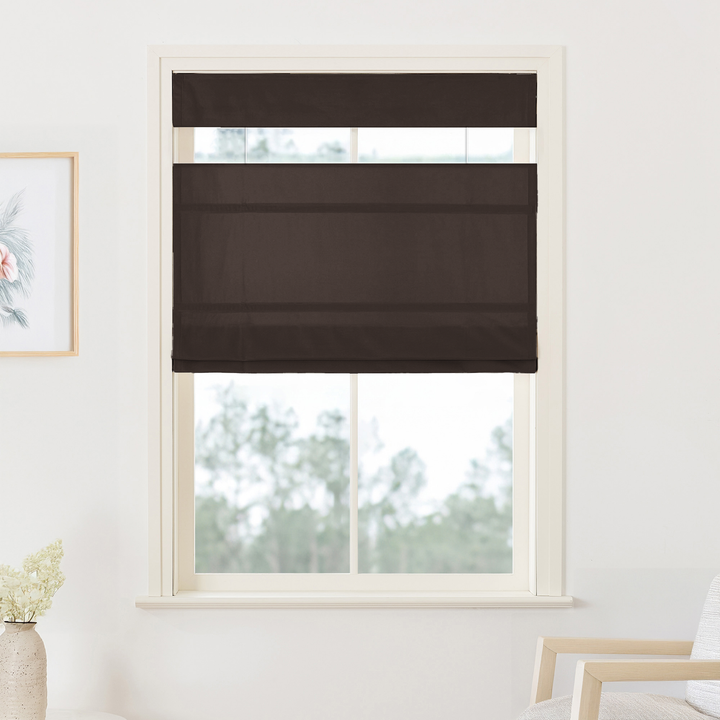 Maillard Velvet Roman Shades & Blinds | Top Down Bottom Up