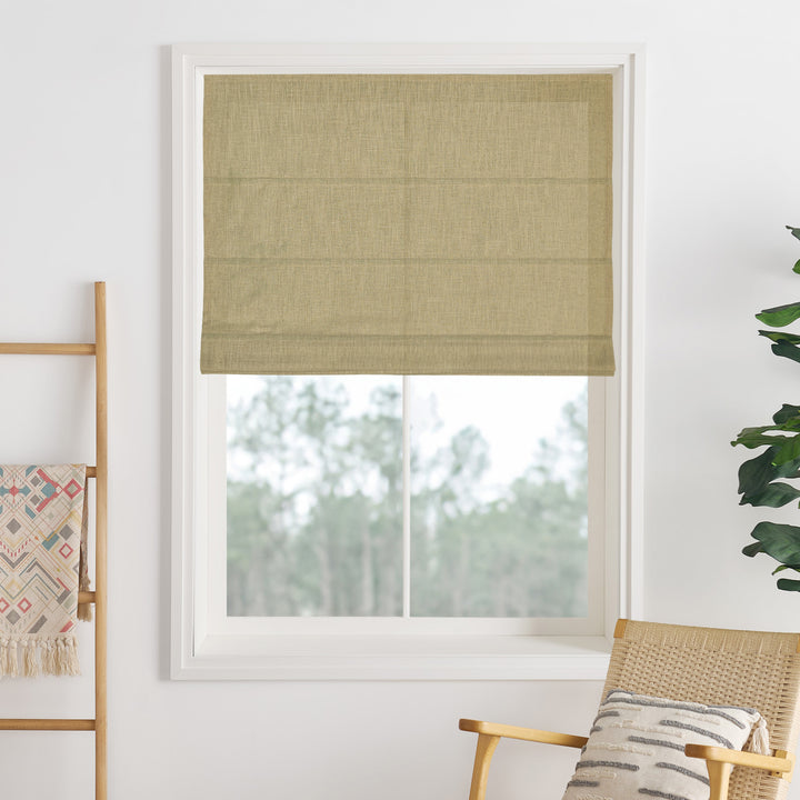 Lily Linen Roman Blackout Shades