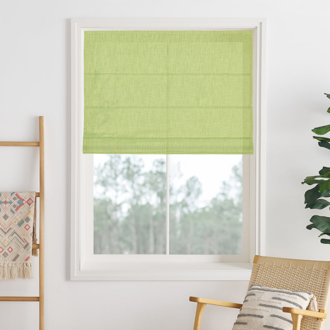 Lily Linen Roman Blackout Shades