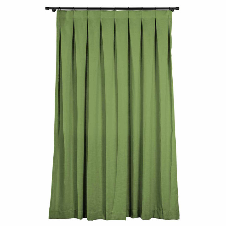 Neutraloak Lily Linen Curtains & Drapes Pleated