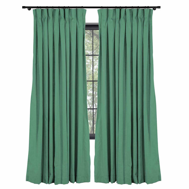 Neutraloak Lily Linen Curtains & Drapes Pleated