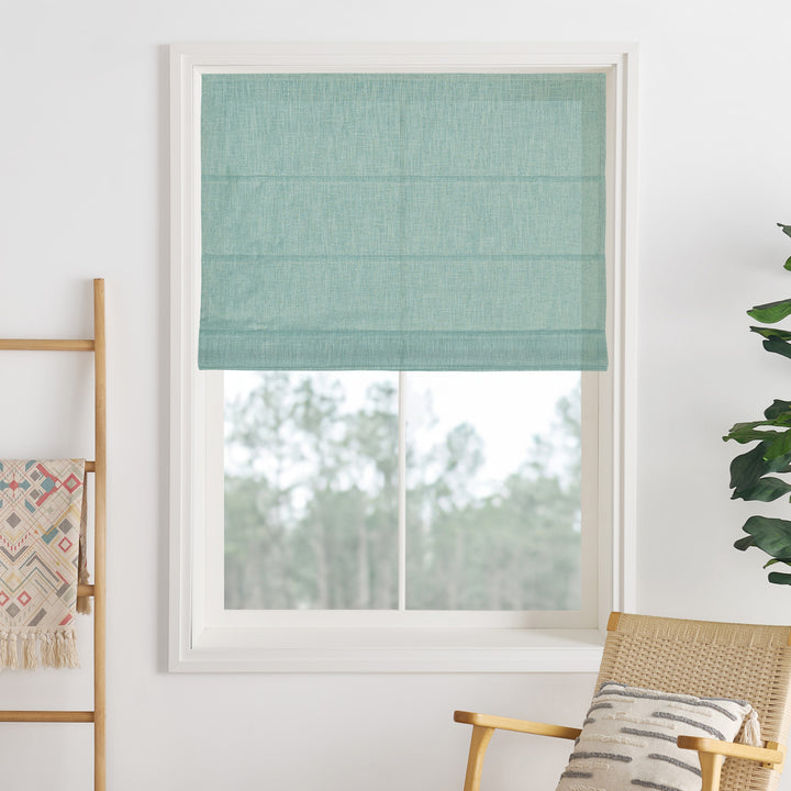 Lily Linen Roman Blackout Shades