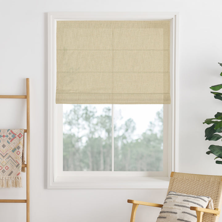 Lily Linen Roman Blackout Shades