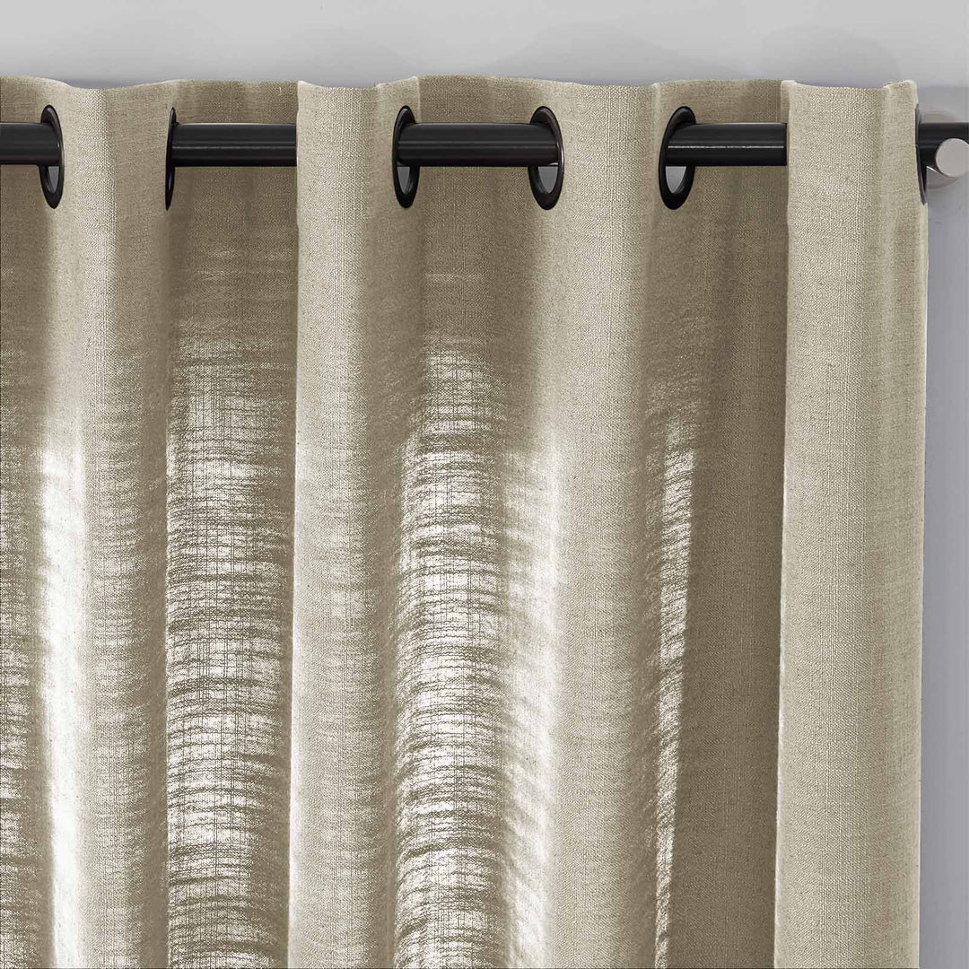 Lily Linen Curtains & Drapes Grommet