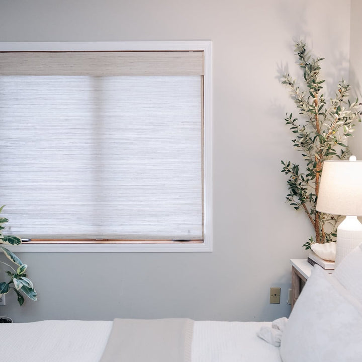 Ramie Woven Bamboo Blinds & Shades | Ivory