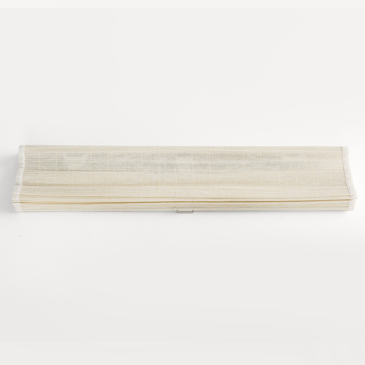 Ramie Woven Bamboo No-Drill Blinds & Shades Top Down Bottom Up | Cream