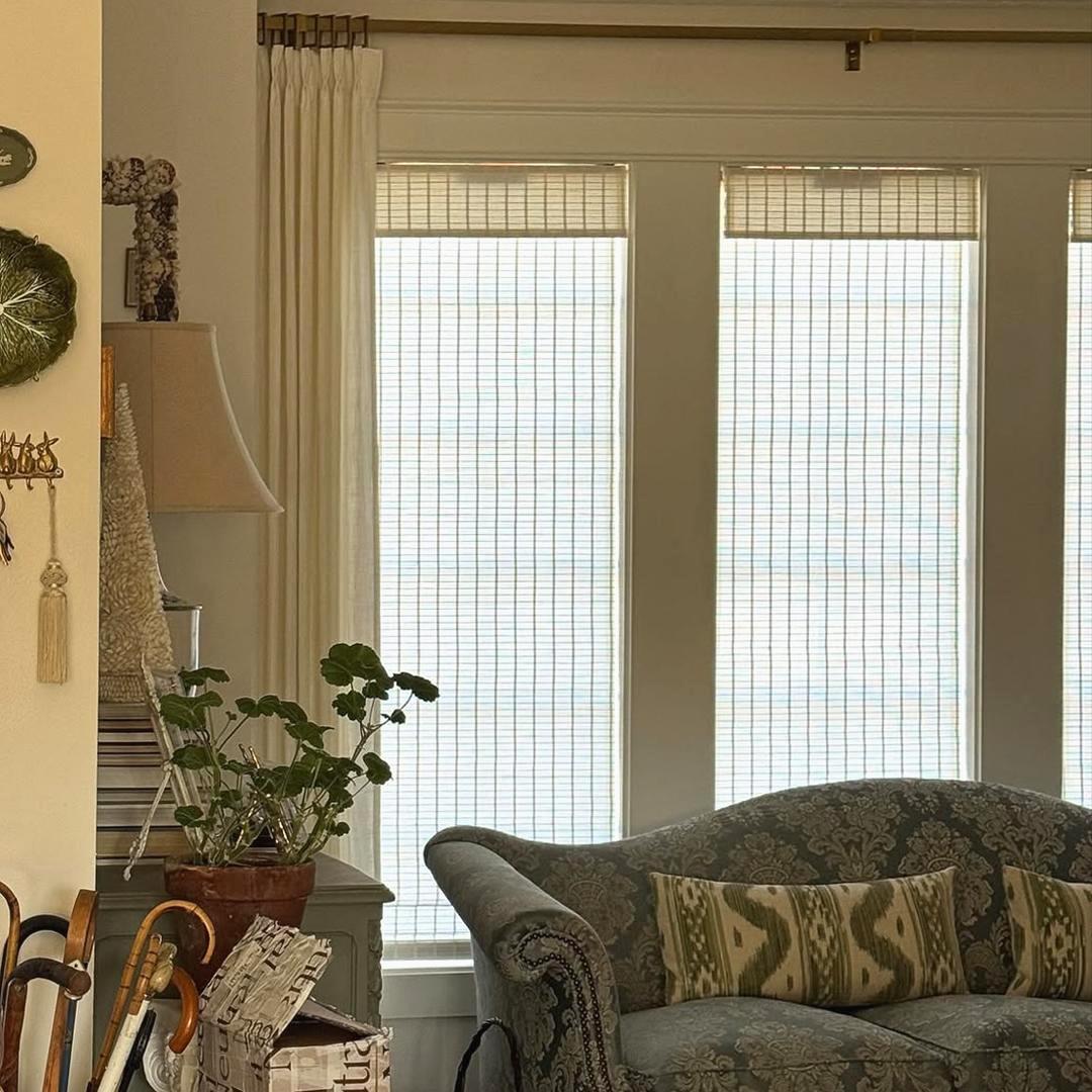 Ivy Woven Bamboo Blinds & Shades | Off White